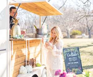 Bride with trailer